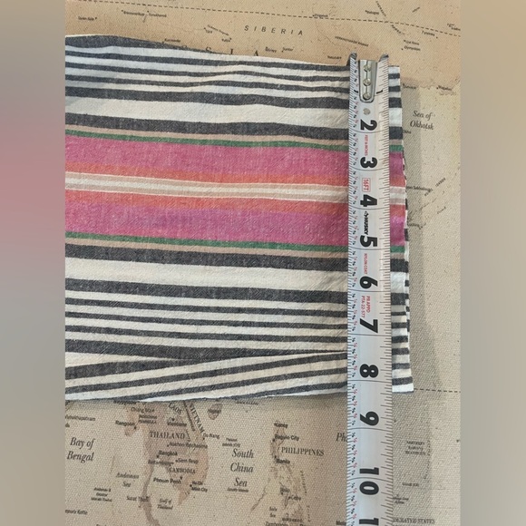 MR TURK Striped Linen Pants Size XXL - Picture 5 of 7